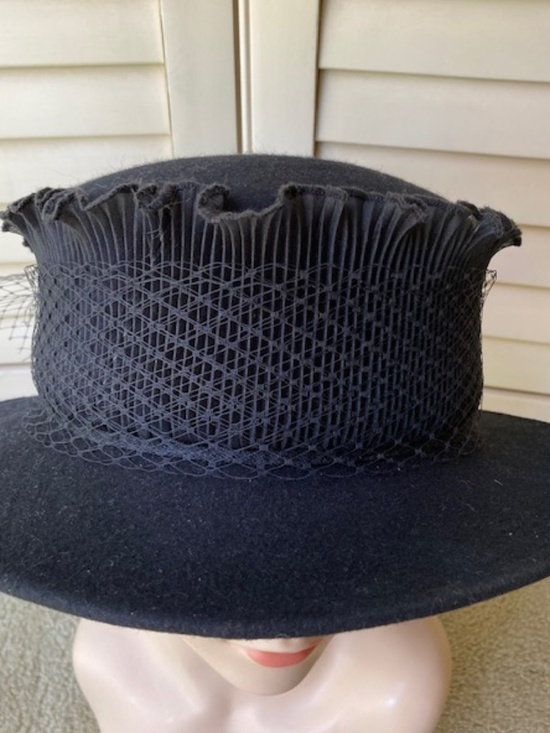 Hooray Henri Black Wool Hat main image 6